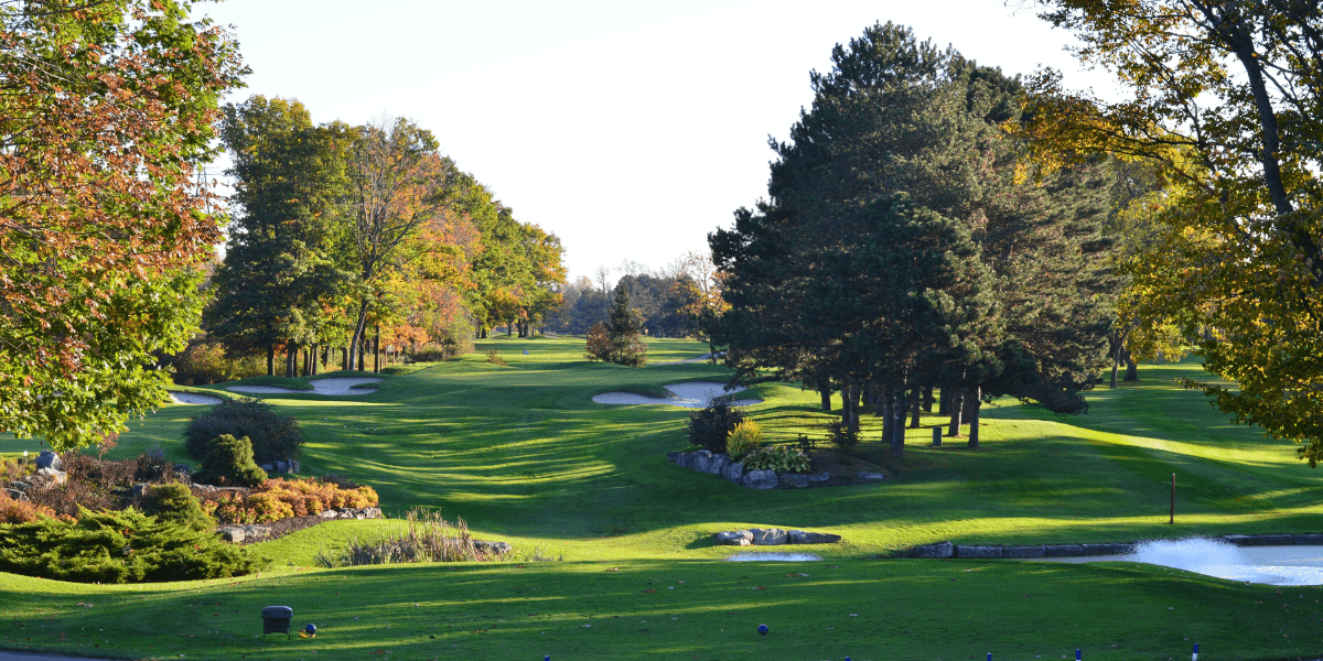 Golf course.