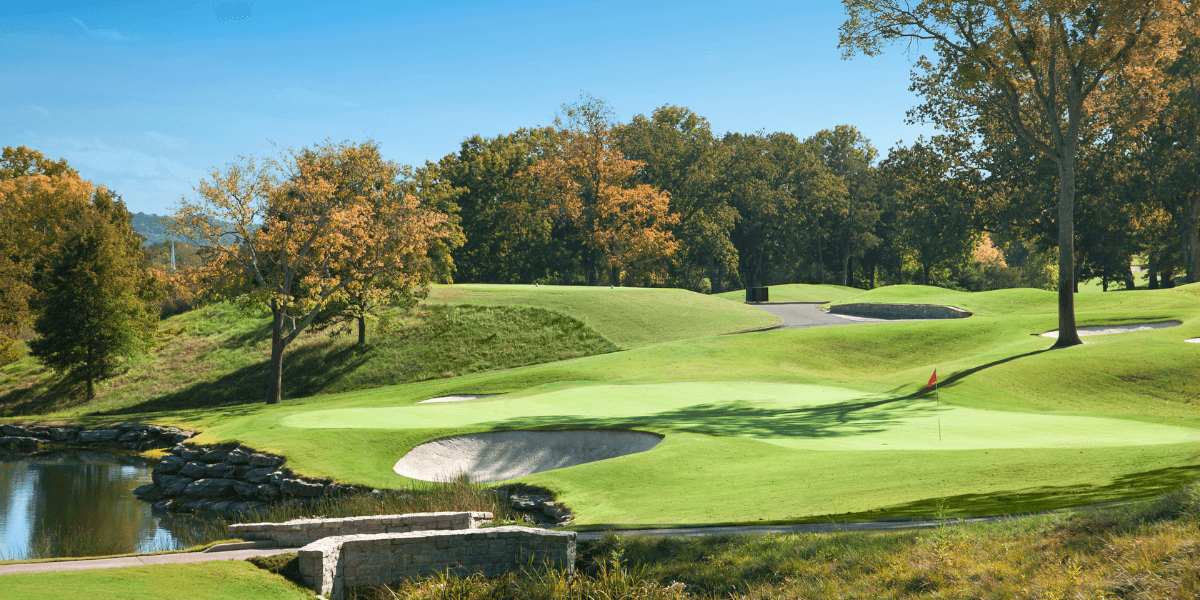 Golf course.